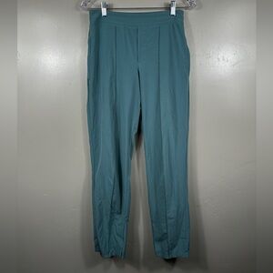 ATHLETA Brooklyn Heights High Rise Pant Deep Ocean Teal Size 0 Petite